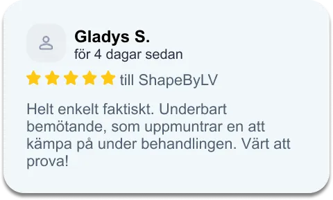 Recension från nöjd kund